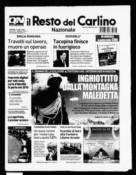 Il Resto del Carlino : giornale dell'Emilia